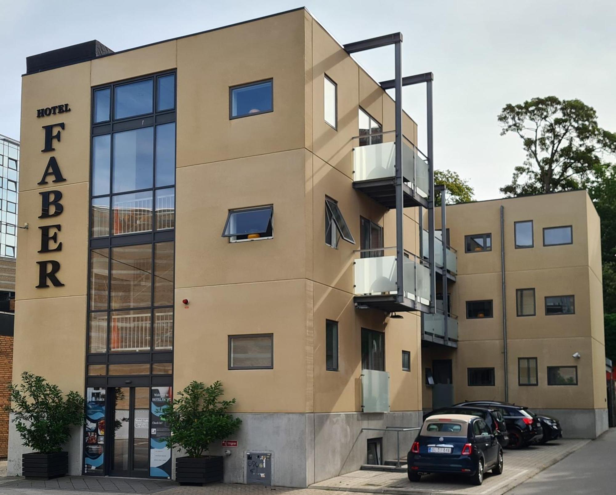 אורהוס Aparthotel Faber מראה חיצוני תמונה